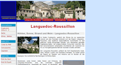 Desktop Screenshot of languedoc-online.de